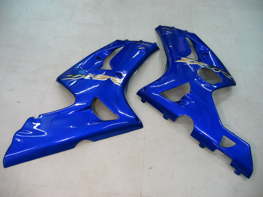 Carene 2003-2004 Kawasaki ZX6R 636 Blu Ninja Racing Generico