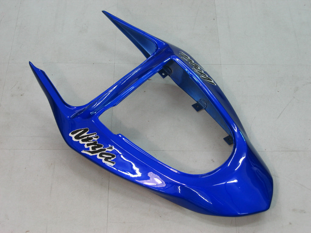 Carene 2003-2004 Kawasaki ZX6R 636 Blu Ninja Racing Generico