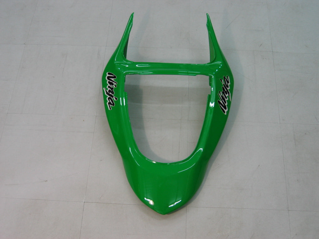 Amotopart 2003-2004 Kawasaki ZX6R Cladding Green Kit