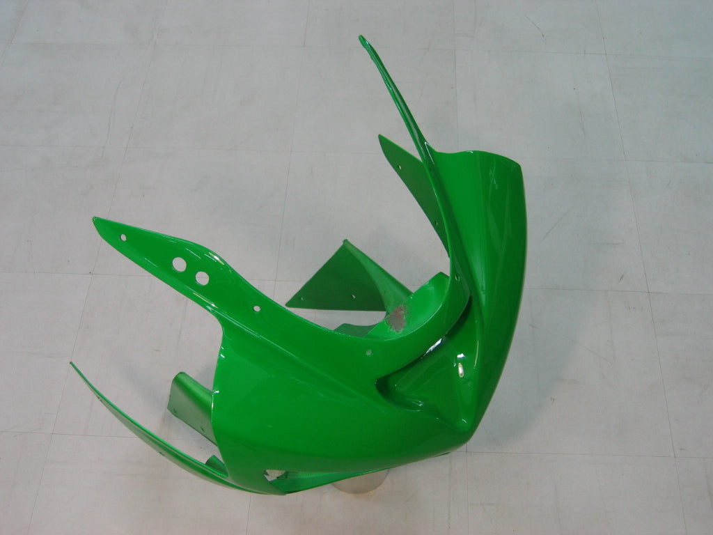 Amotopart 2003-2004 Kawasaki ZX6R Cladding Green Kit