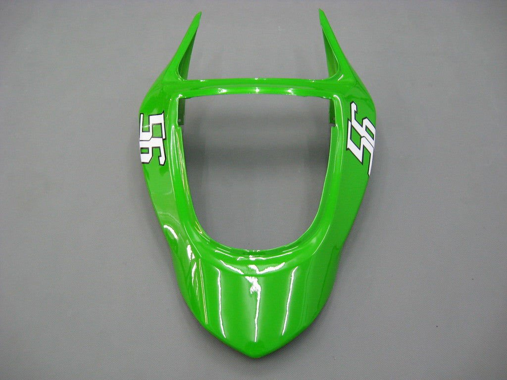 Carene 2003-2004 Kawasaki ZX6R 636 Verde Nero No.56 ELF Racing Generico