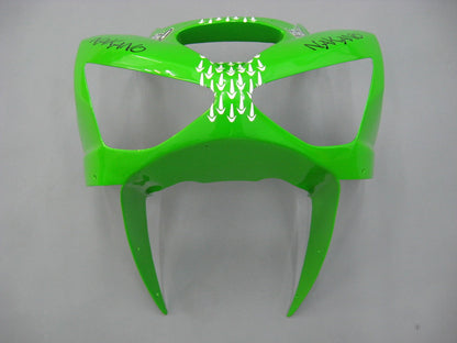 Carene 2003-2004 Kawasaki ZX6R 636 Verde Nero No.56 ELF Racing Generico