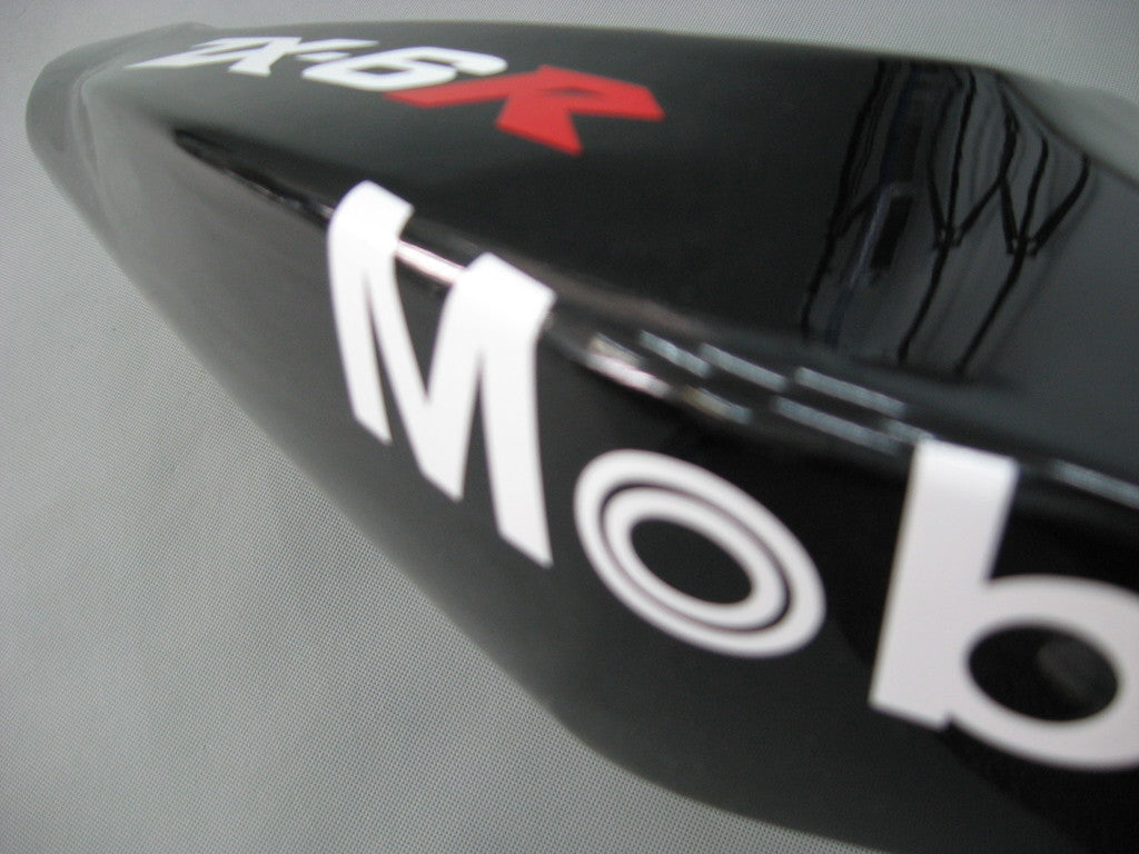 Carene 2003-2004 Kawasaki ZX6R 636 Black West Ninja Racing Generico