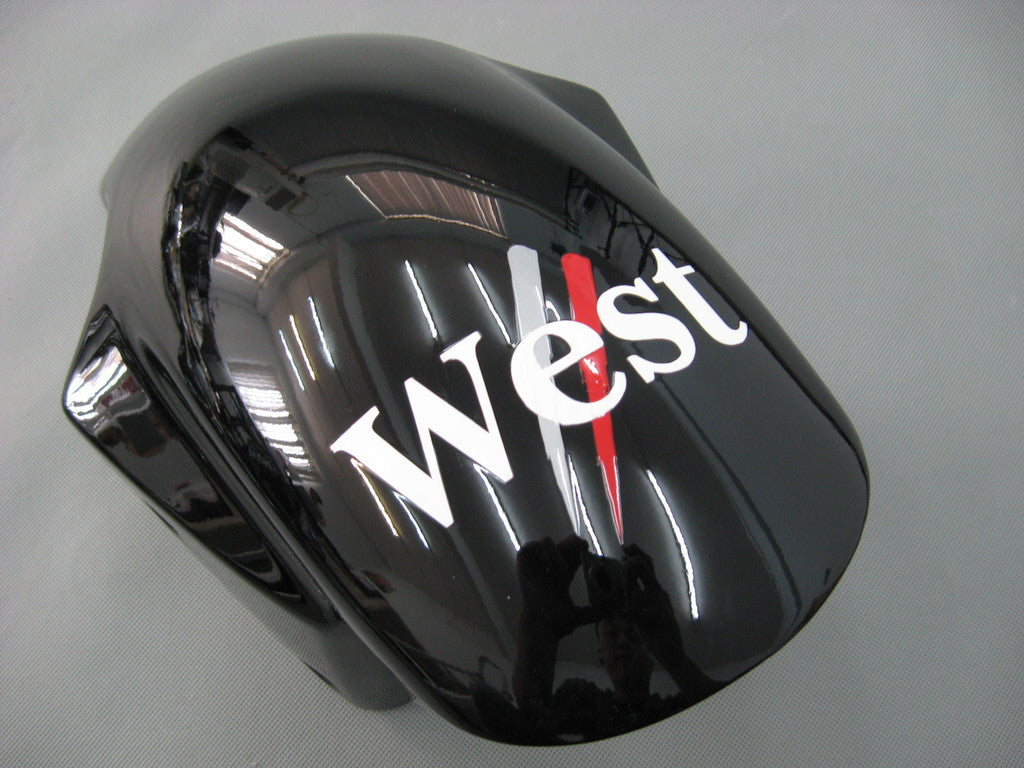 Carene 2003-2004 Kawasaki ZX6R 636 Black West Ninja Generico