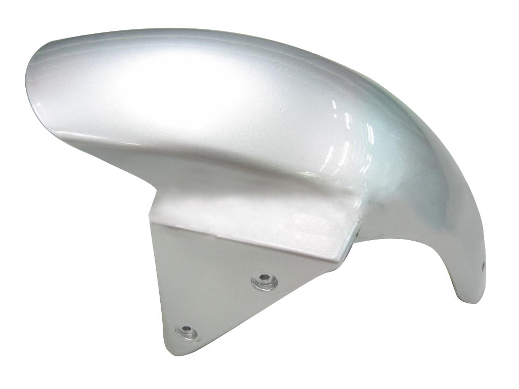 Carene 2003-2004 Kawasaki ZX6R 636 Silver &amp; Blue Flame Ninja Racing Generico