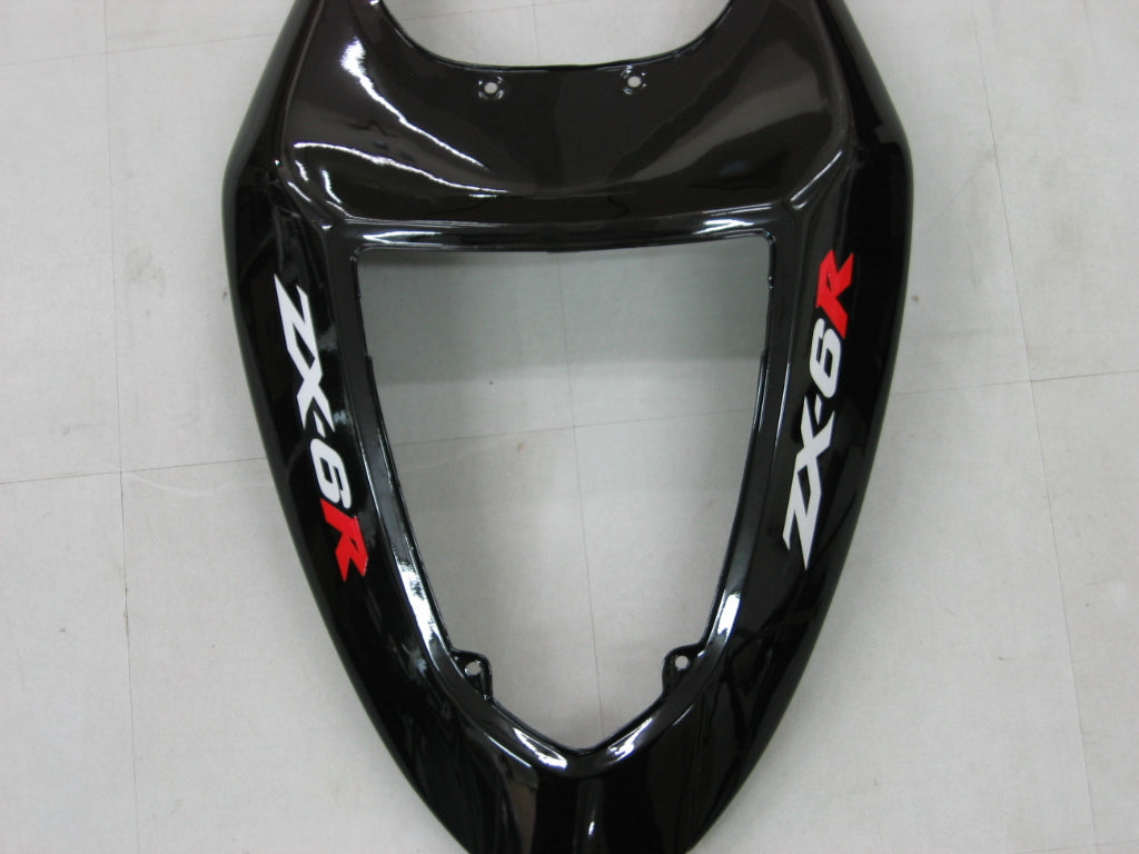 Carene 2005-2006 Kawasaki ZX6R 636 Nero ZX6R Racing Generico