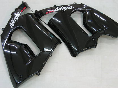 Carene 2005-2006 Kawasaki ZX6R 636 Nero ZX6R Racing Generico