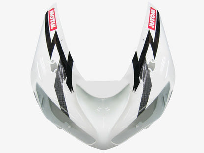 Carene 2005-2006 Kawasaki ZX6R 636 Bianco Nero Corona Racing Generico