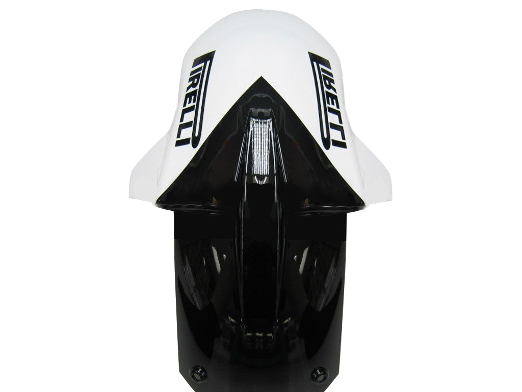 Carene 2005-2006 Kawasaki ZX6R 636 Bianco Nero Corona Racing Generico