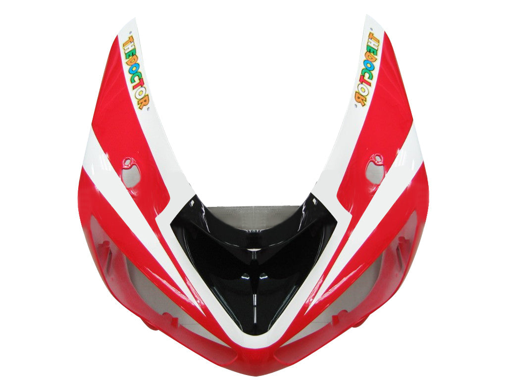 Carene 2005-2006 Kawasaki ZX6R 636 Rosso Bianco Nero Ninja Racing Generico