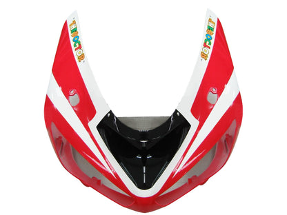 Carene 2005-2006 Kawasaki ZX6R 636 Rosso Bianco Nero Ninja Racing Generico