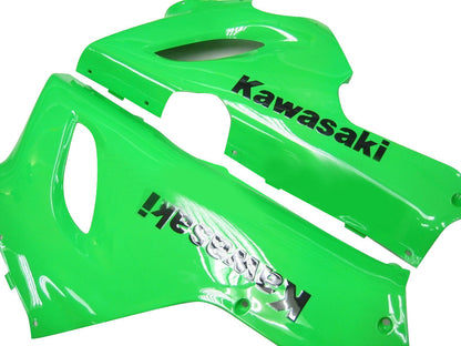 Carene 2005-2006 Kawasaki ZX6R ZX636 Verde Ninja Generico