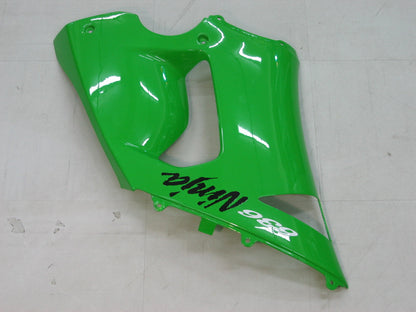 Carene 2005-2006 Kawasaki ZX6R 636 Verde Nero Ninja Racing Generico