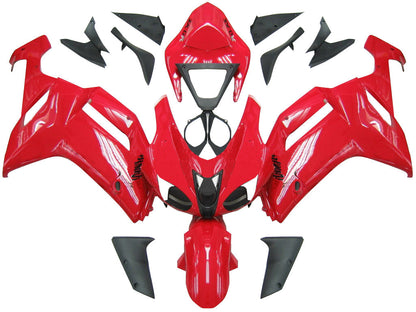 Carenature 2007-2008 Kawasaki ZX6R ZX636 Rosso Ninja ZX6R Generico