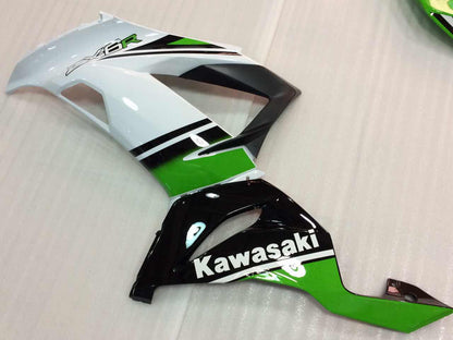 Carene 2013-2018 Plastiche Kawasaki ZX6R 636 Verde Bianco Ninja Generic