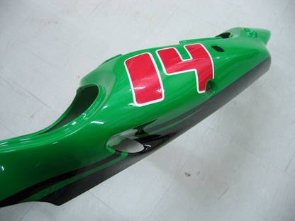 Carene 2000-2001 Kawasaki ZX 9R Verde Nero No.14 ZX9R Racing Generico
