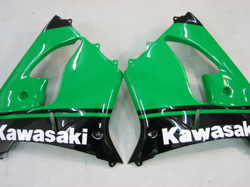 Carene 2000-2001 Kawasaki ZX 9R Verde Nero No.14 ZX9R Racing Generico