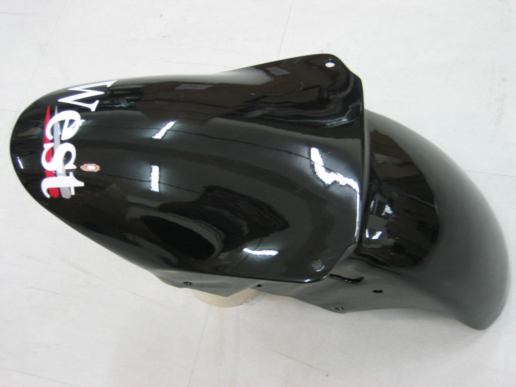 Carene 2000-2001 Kawasaki ZX 9R Nero Bianco West ZX9R Generico