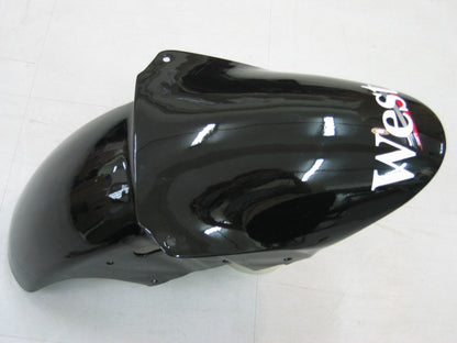 Carene 2000-2001 Kawasaki ZX 9R Nero Bianco West ZX9R Generico