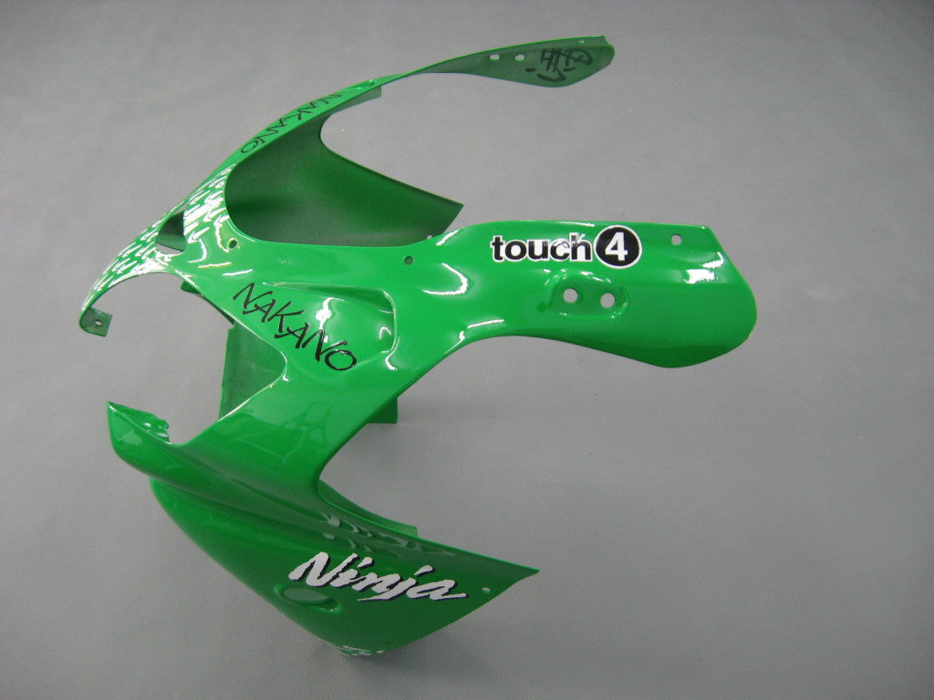 Carene 2000-2001 Kawasaki ZX 9R Verde Nero No.56 Nakano Generico