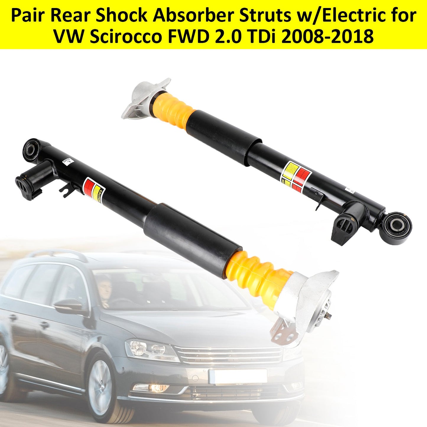 2005-2010 VW Passat e Variant 3C2 3C5 Coppia montanti ammortizzatori posteriori con elettrico 1K0512010H 1K0512009H