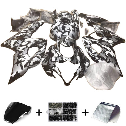 Amotopart Suzuki GSXR1000 2000-2002 K1 K2 Kit carena Carrozzeria Plastica ABS