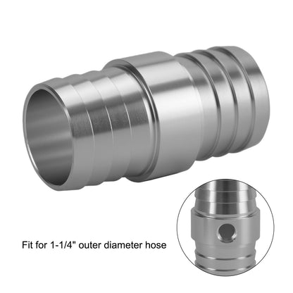 Flessibile da 1-1/4" con adattatore porta vapore NPT da 1/8" Radiatore superiore LS Scambia refrigerante