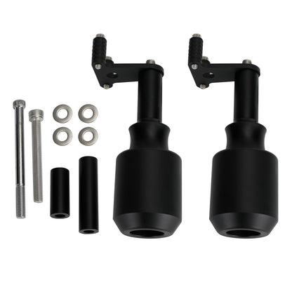 Kawasaki Ninja Z400 18-21 500 2024-2025 Protezione Slider Crash Bobbins Alluminio Nero