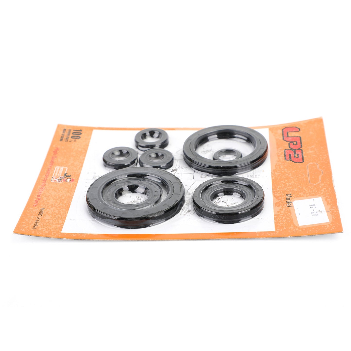 Kit guarnizioni olio motore Set 9 pezzi guarnizioni per Honda CRF450X 2005-2009, 2012-2017 NUOVO Generico