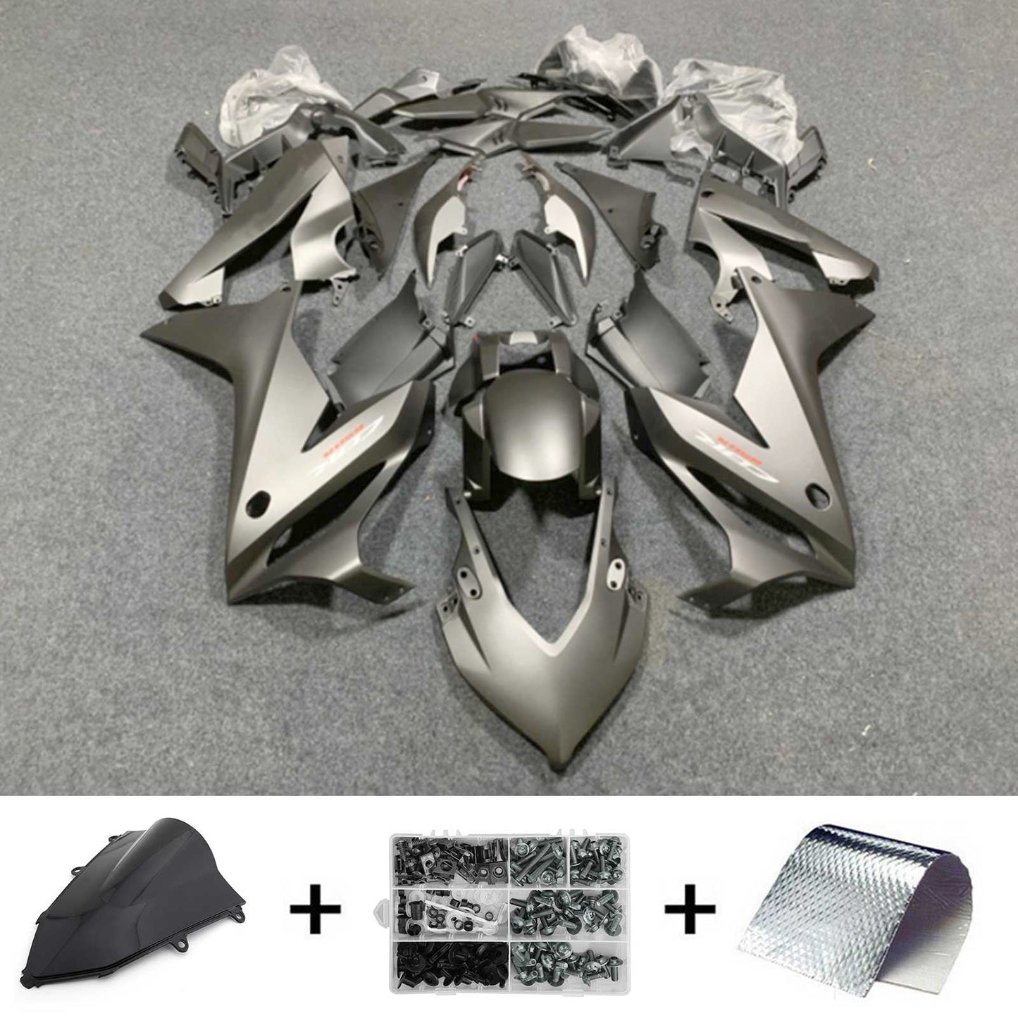 Amotopart Kit carena Honda CBR650R 2019-2020 Carrozzeria Plastica ABS