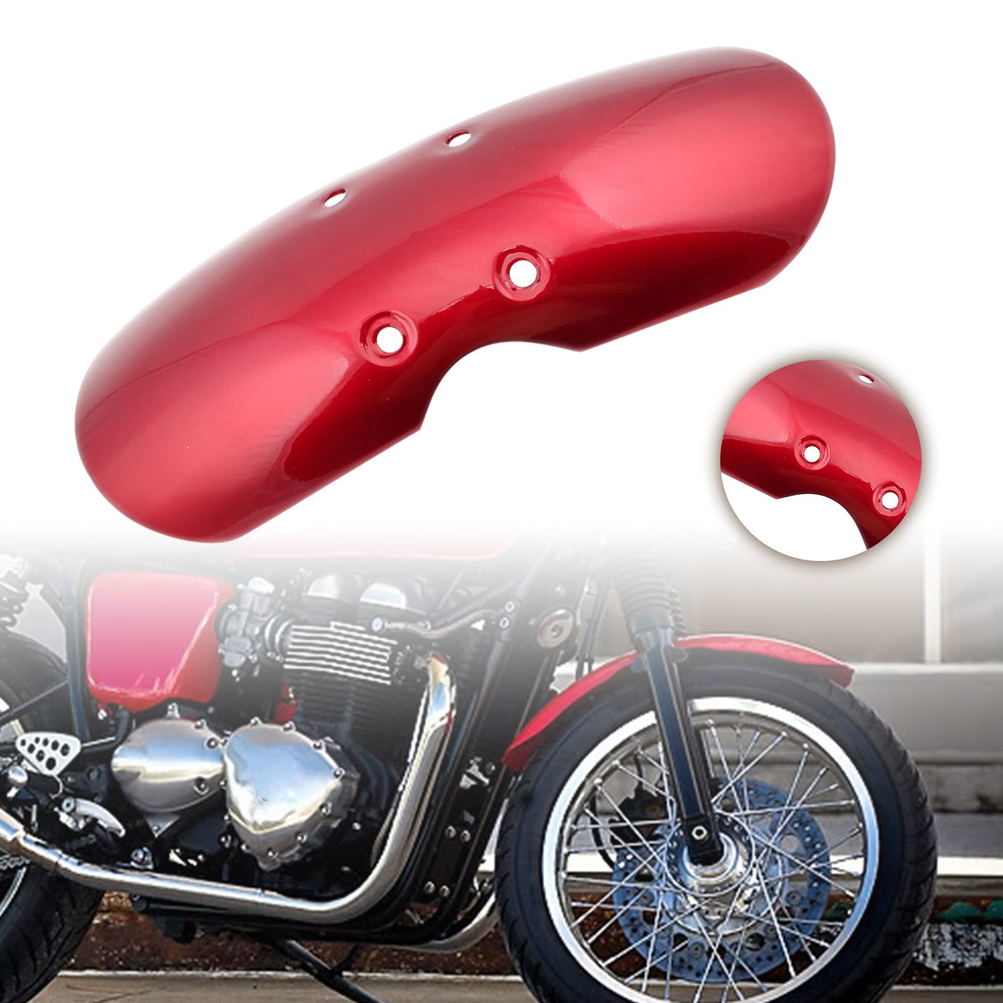 2001-2016 Bonneville T100 Scrambler Thruxton parafango parafango anteriore