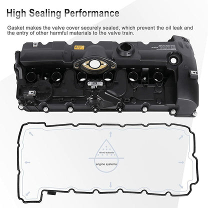 Coperchio valvola BMW X3 2009-2012 L6 3.0L con bulloni guarnizione 11127552281