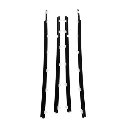 4 pezzi Guarnizione esterna della cinghia della porta per Toyota Land Cruiser FJ80 HDJ81 90-98