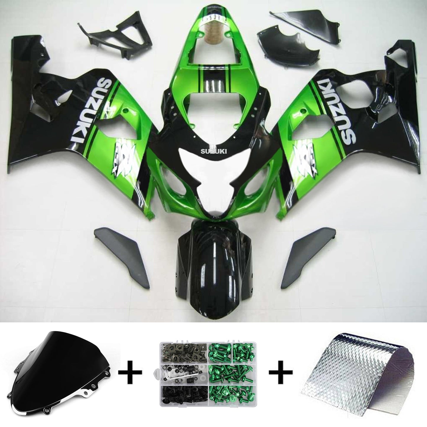 Suzuki GSXR 600/750 2004-2005 Kit Carena Carrozzeria Plastica ABS