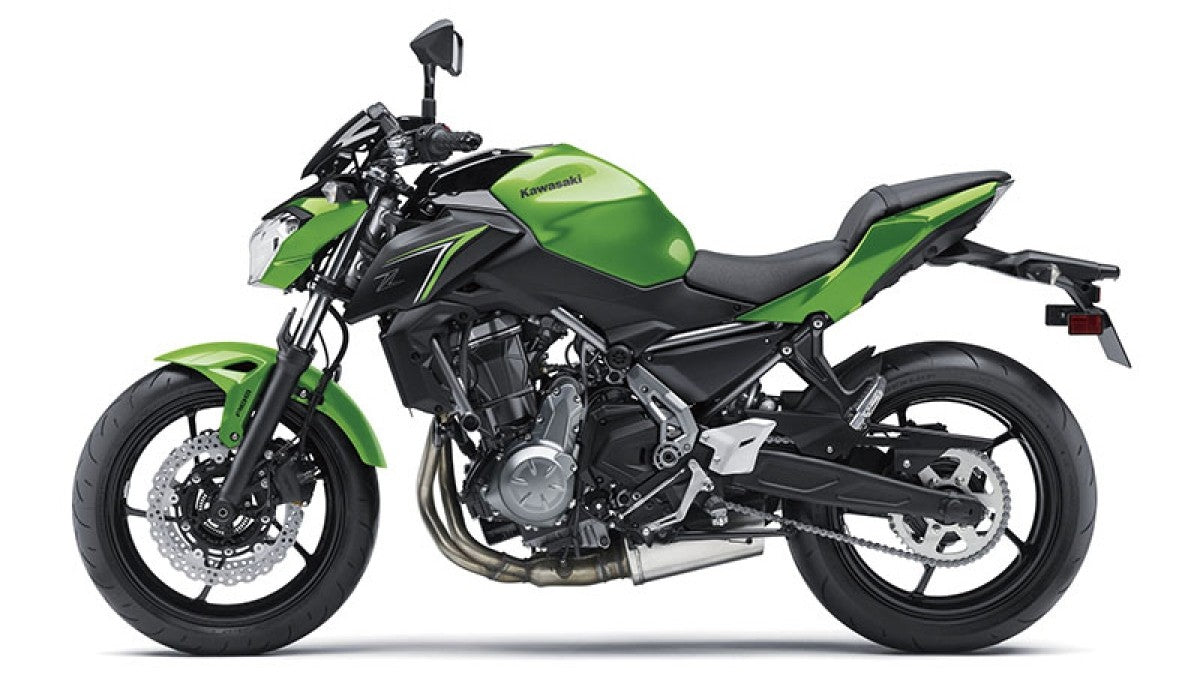 Amotopart Kawasaki 2017-2019 Kit di carenatura verde Z650