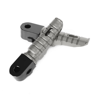 Pedane Poggiapiedi Posteriori Pedane per PEUGEO Speedfight 4 50 125 150 tutto l'anno Generic