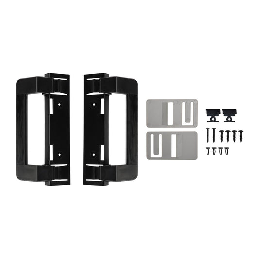 2 × Maniglia per porta del frigorifero per camper, impugnatura nera, hardware per Dometic 3316882900