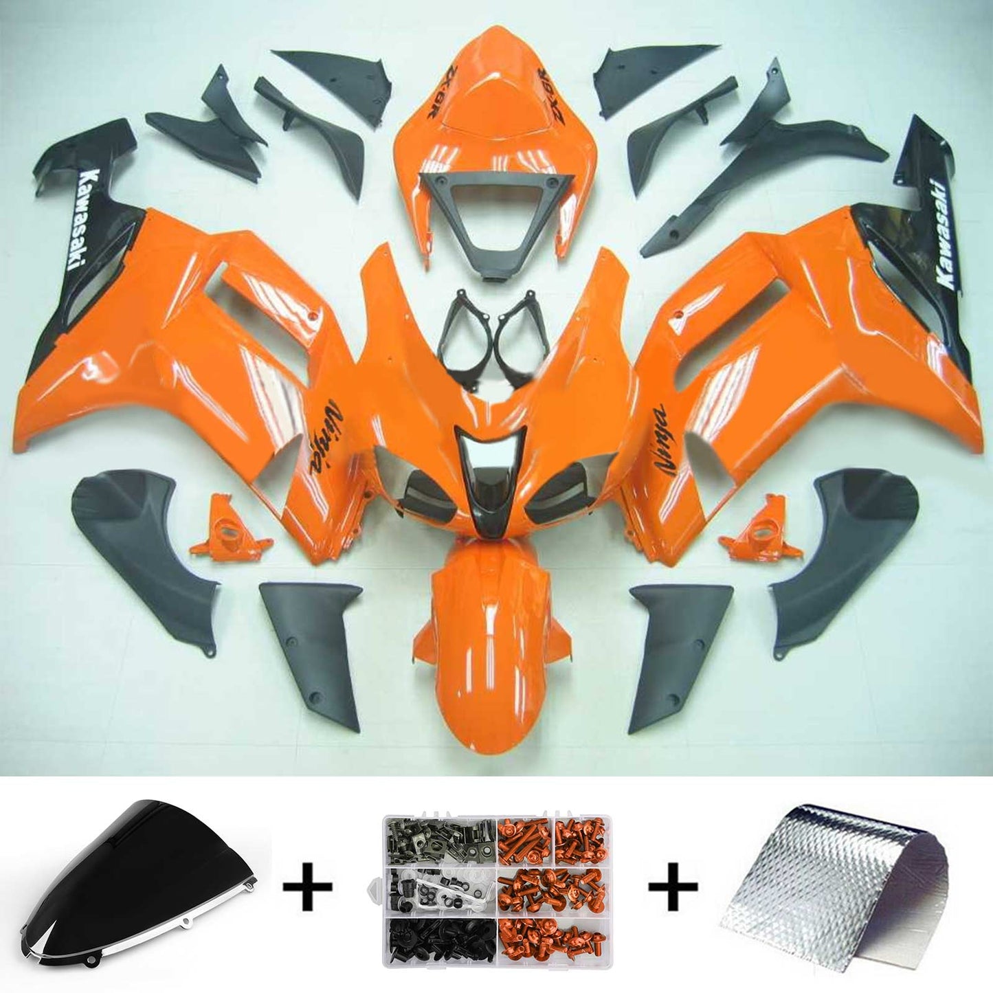 Kit Carenatura Per Kawasaki ZX6R 636 2007-2008 Generico