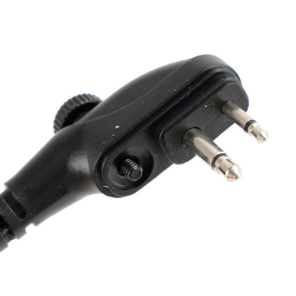 Per Hytera PD415 PD500 PD565 6Pin U94 PTT 7.1-A3 Cuffia a tubo singolo trasparente