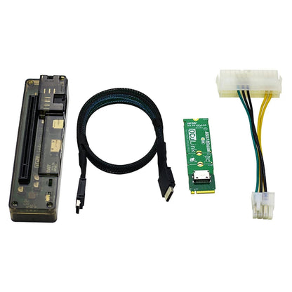 Scheda adattatore PCI-E X4 M.2 a OCULINK Scheda video esterna Docking station per laptop