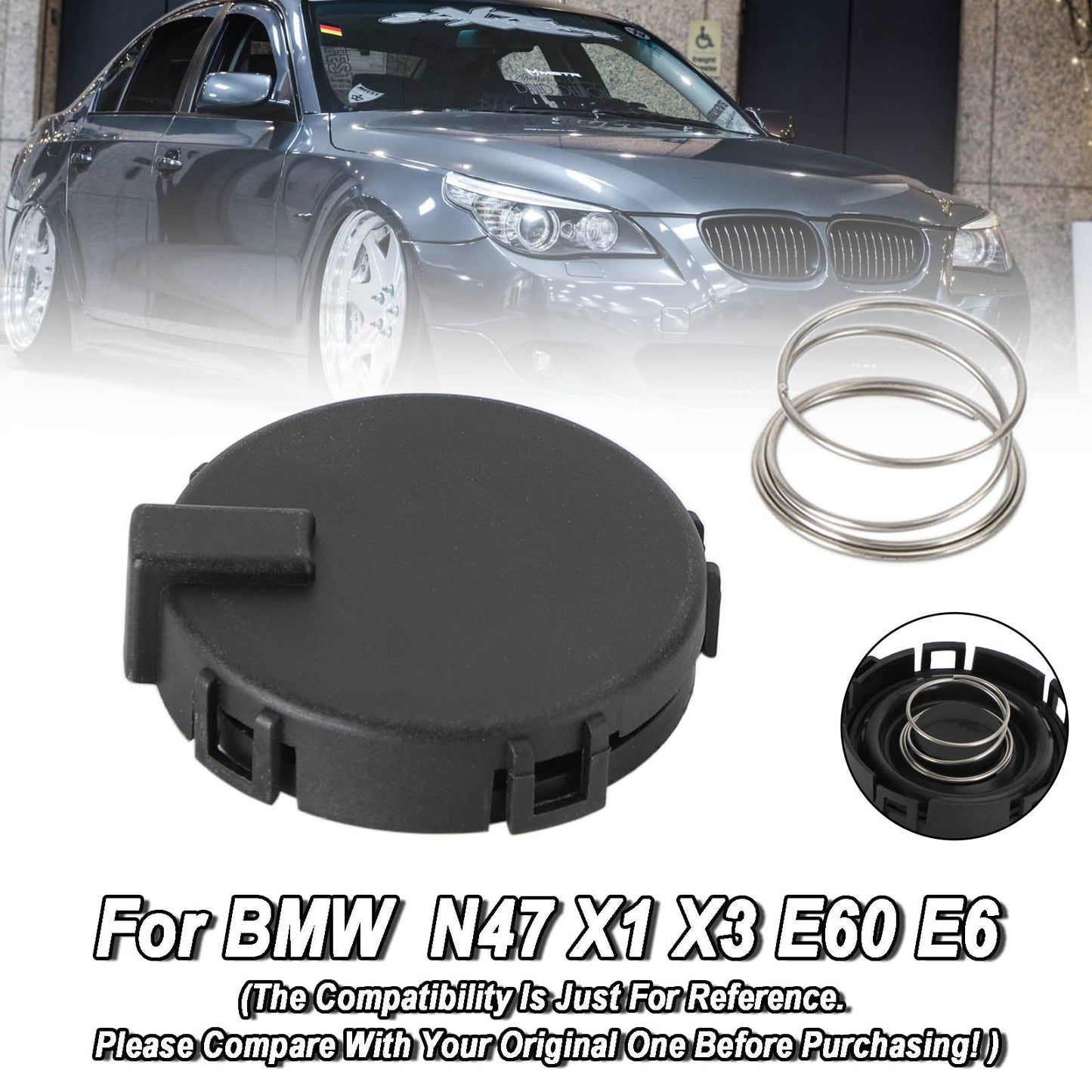 BMW N47 X1 X3 E60 E61 E81 E82 Valvola di sfiato carter a membrana 11128508570