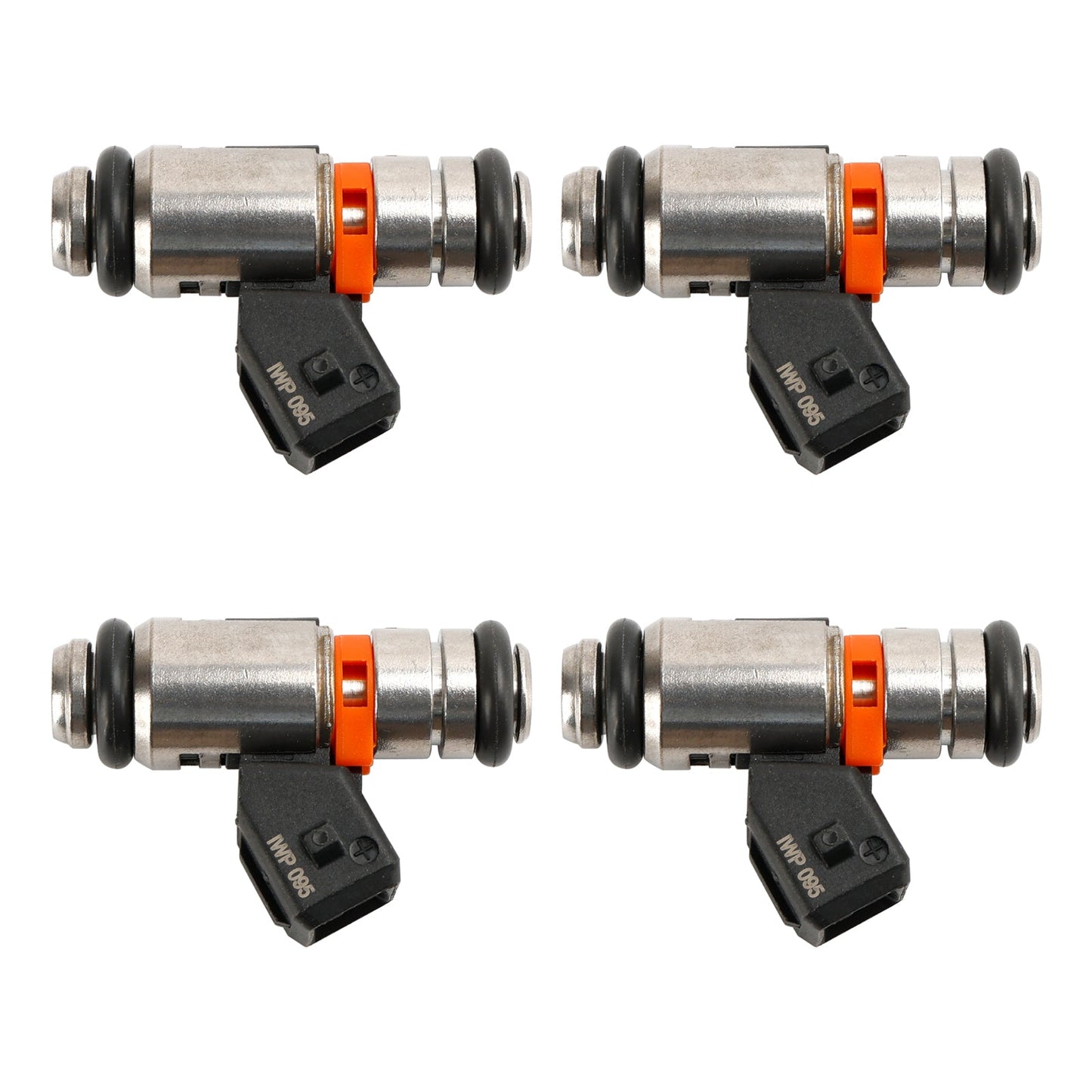 4PCS Iniettore di carburante IWP095 per Fiat Punto 1.4L 2007-2009 Fit Fiat Palio 1.6L