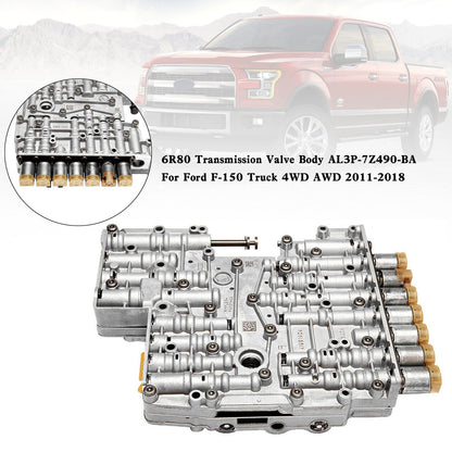 Corpo valvola di trasmissione Ford F-150 4WD AWD 11-2018 6R80 AL3P-7Z490-BA