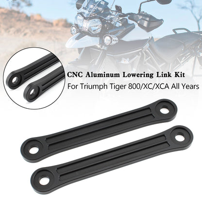 Tiger 800 XC XCA All Years 20mm Kit di collegamento in alluminio CNC