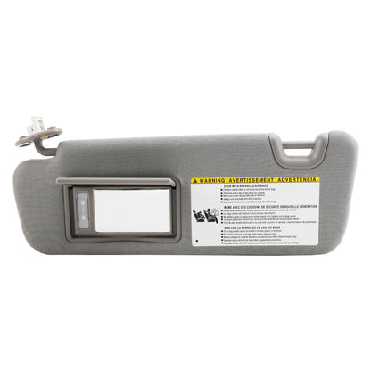 Toyota Highlander 2014-2019 Visiera parasole sinistra con Vanity grigio chiaro 74320-0E074-B0