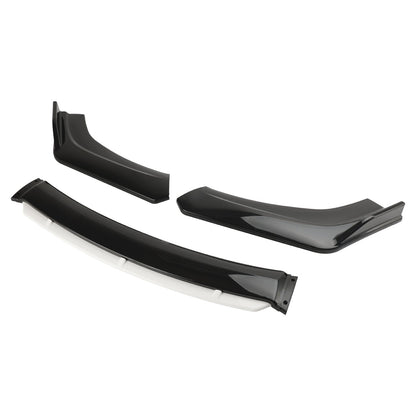 Protezione universale per diffusore splitter per paraurti anteriore per auto universale nero bianco