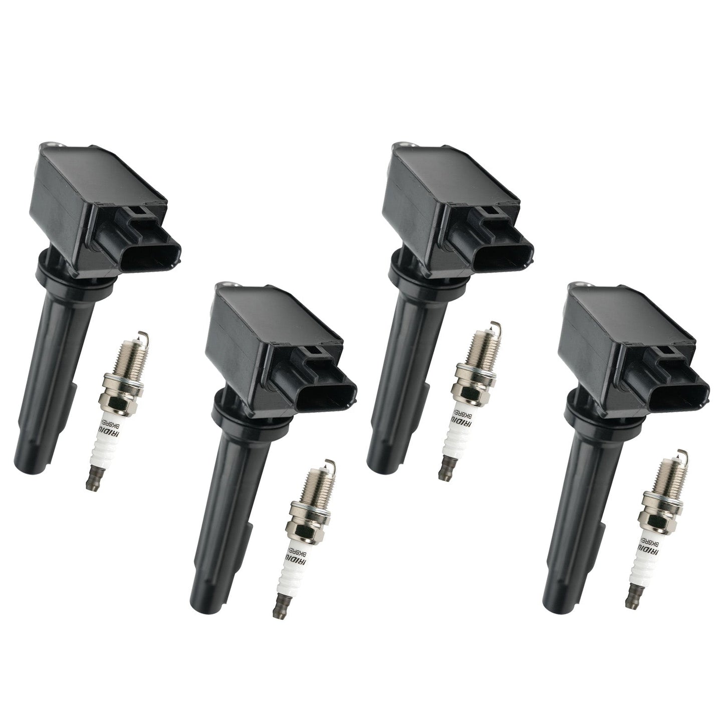 2013-2018 Mazda CX-5 2.0L L4 4x Bobine di accensione+Candele UF656 Fedex Express