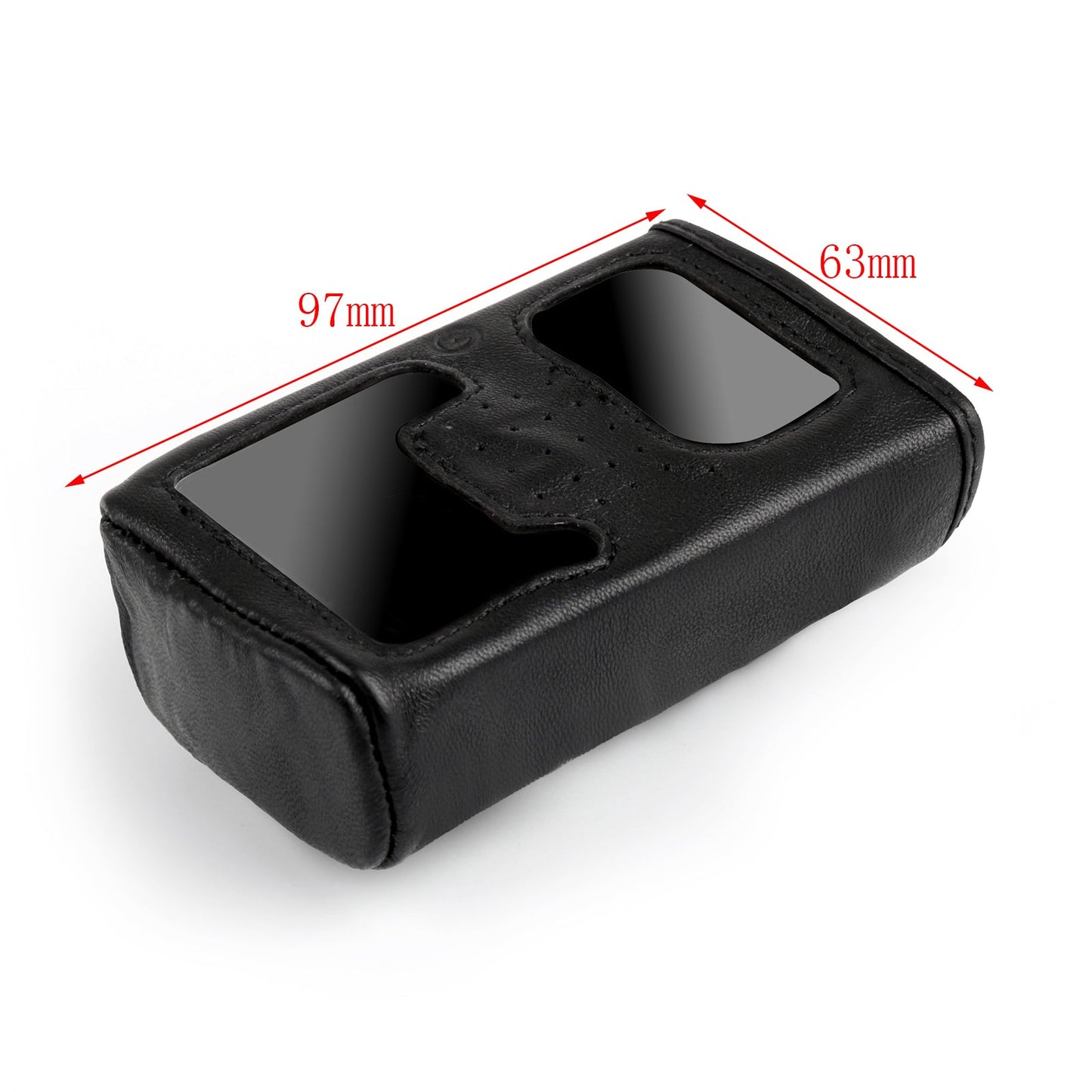 1 Pcs Custodia In Pelle Morbida Per YAESU VX-6R VX-7R VX-7E Radio Bidirezionale Walkie Talkie