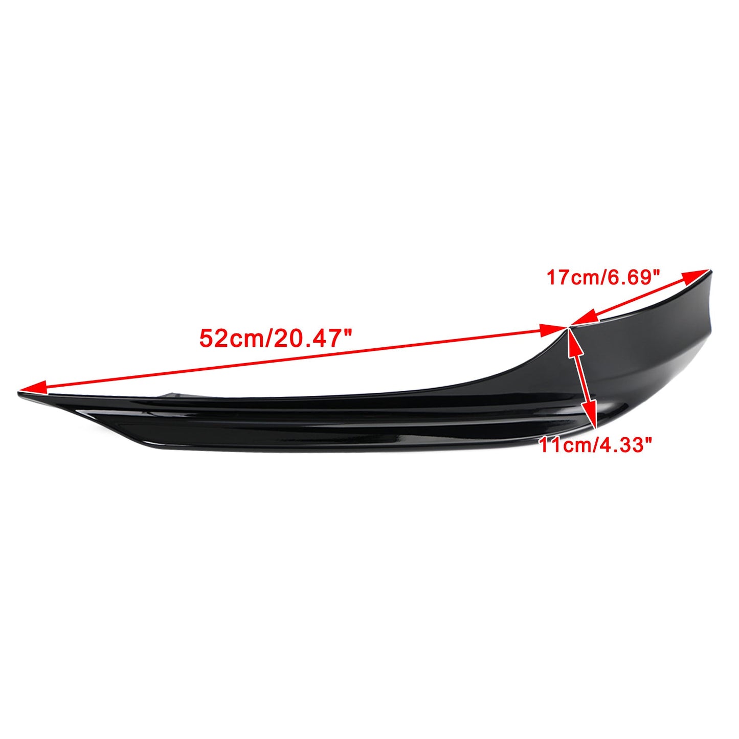 BMW Serie 3 E90 2008-2012 LCI PP Paraurti anteriore Lip Splitter Spoiler