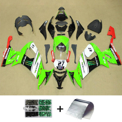 Amotopart Kawasaki ZX10R 2008-2010 Kit carena Carrozzeria Plastica ABS